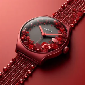 Swatch Checkpoint Red for Women