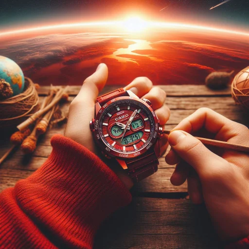 Casio Red Watch for women