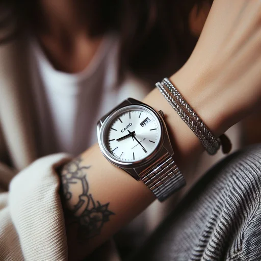 Casio Silver Watch for women - Image 3