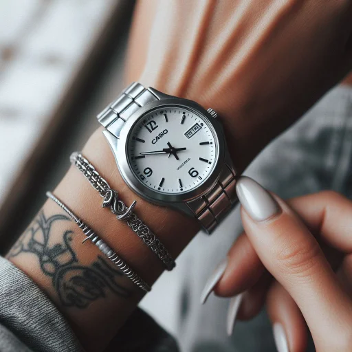 Casio Silver Watch for women